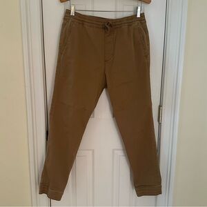 Hollister Men's Tan Jogger Pants, Size Medium